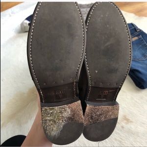 Frye Tan Suede Shirley (over the knee) boot